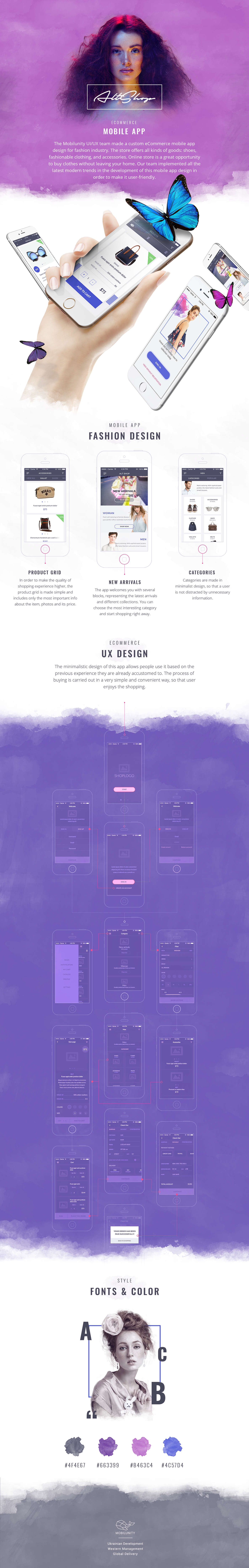 Entry 118715 in Fashion eCommerce Mobile Application Design by Mobilunity