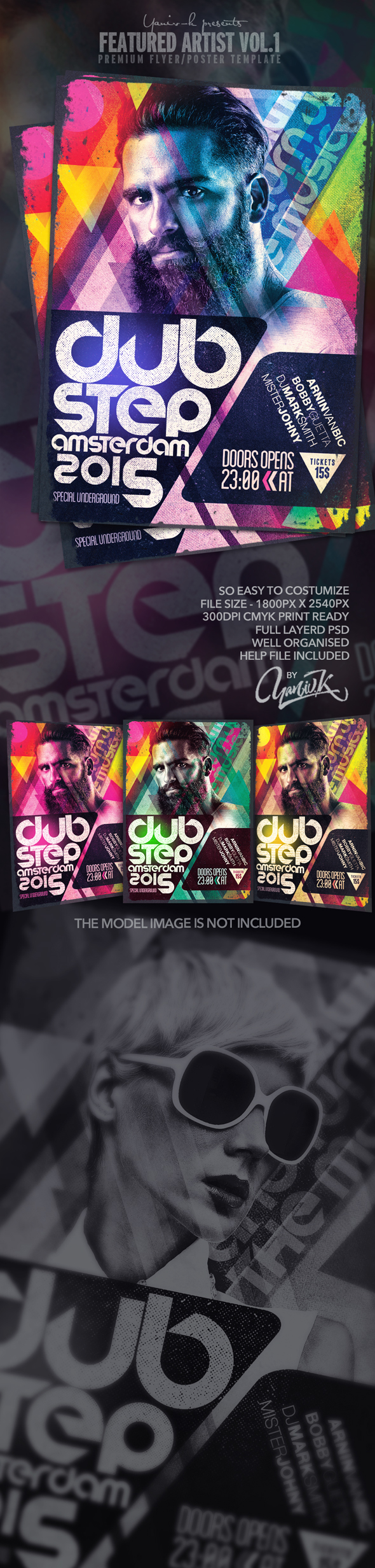 Entry 95021 in Featured Artist Vol.1- Electro dj by tHe ARt Of DesiGn
