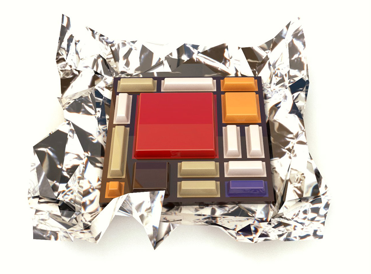 Entry 146265 in Mondrian chocolate by Alex B