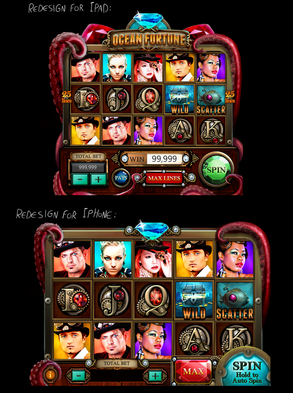 Entry 125565 in Ocean fortune slot by גלית וייסברג
