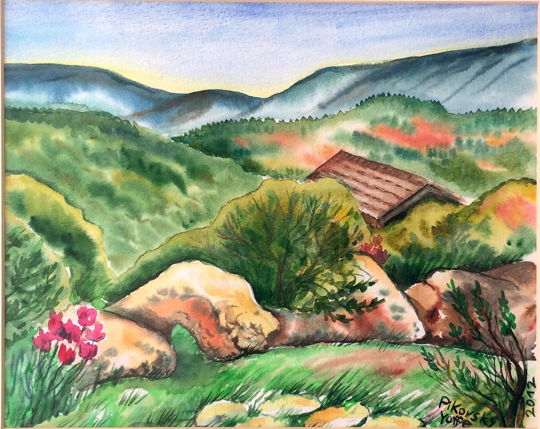 Entry 85955 in WaterColor ART by Alina Pikovsky-Yoffe, Graphic/WEB Design