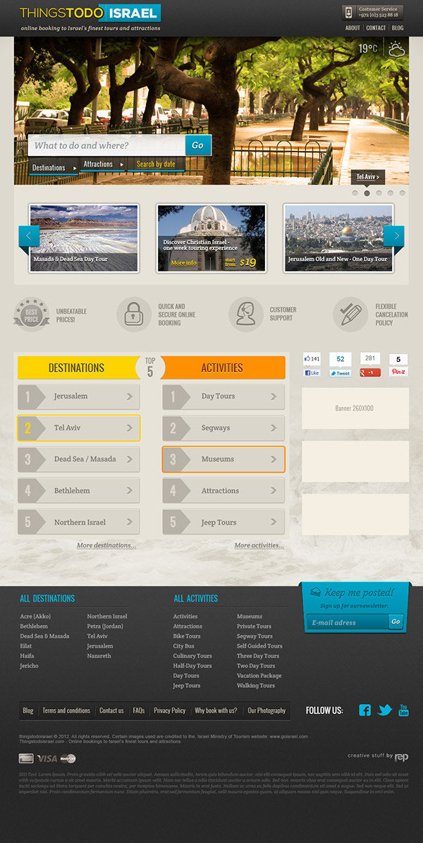 Entry 107650 in El-Al & Things to do Israel by REP creative stuff