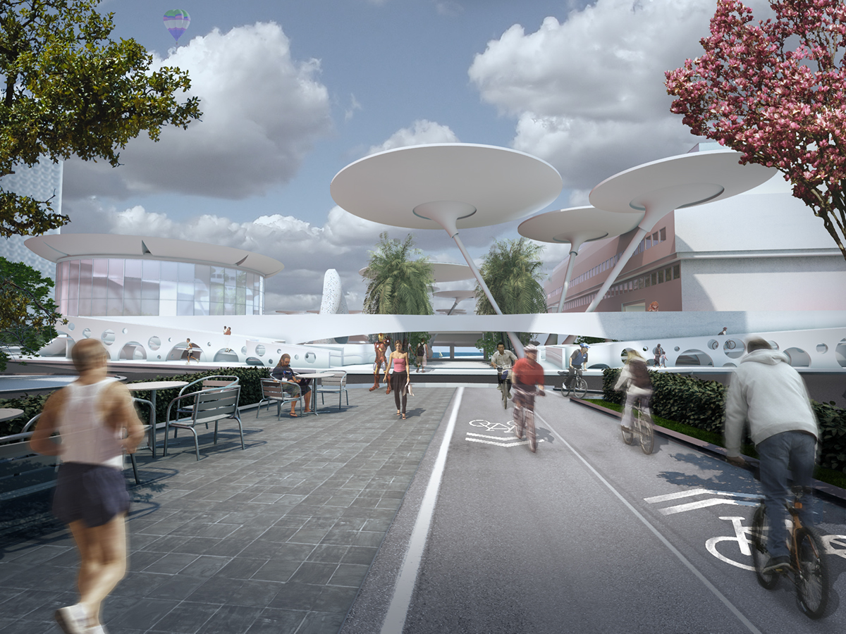 Entry 146571 in Reimagining "Atarim" square by KLOOM STUDIO
