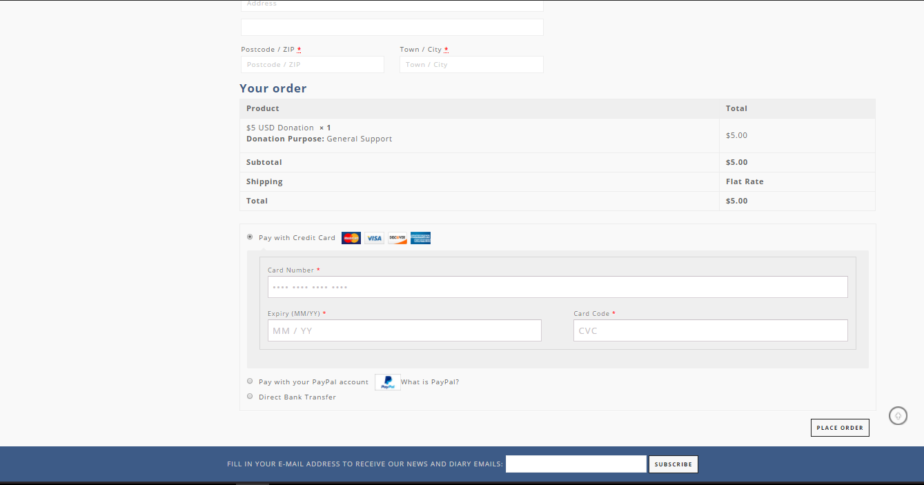 Entry 117833 in Azamralive - חנות מקוון ב-WooCommerce by אריאל בירץ בניית אתרים