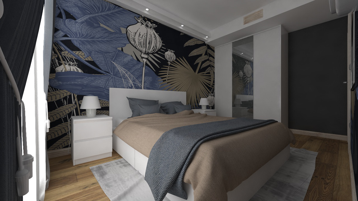 Entry 192945 in Bedroom interior design by MladMa
