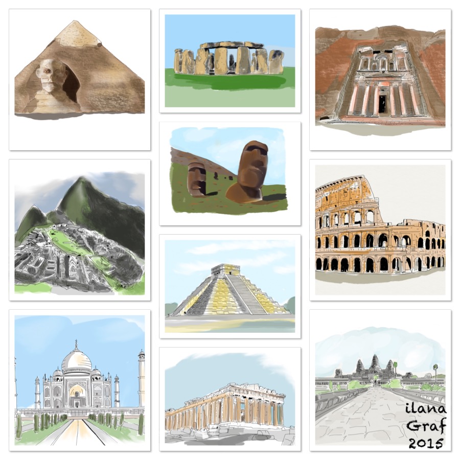 Entry 149158 in בניינים by אילנה גרף ציור ואיור