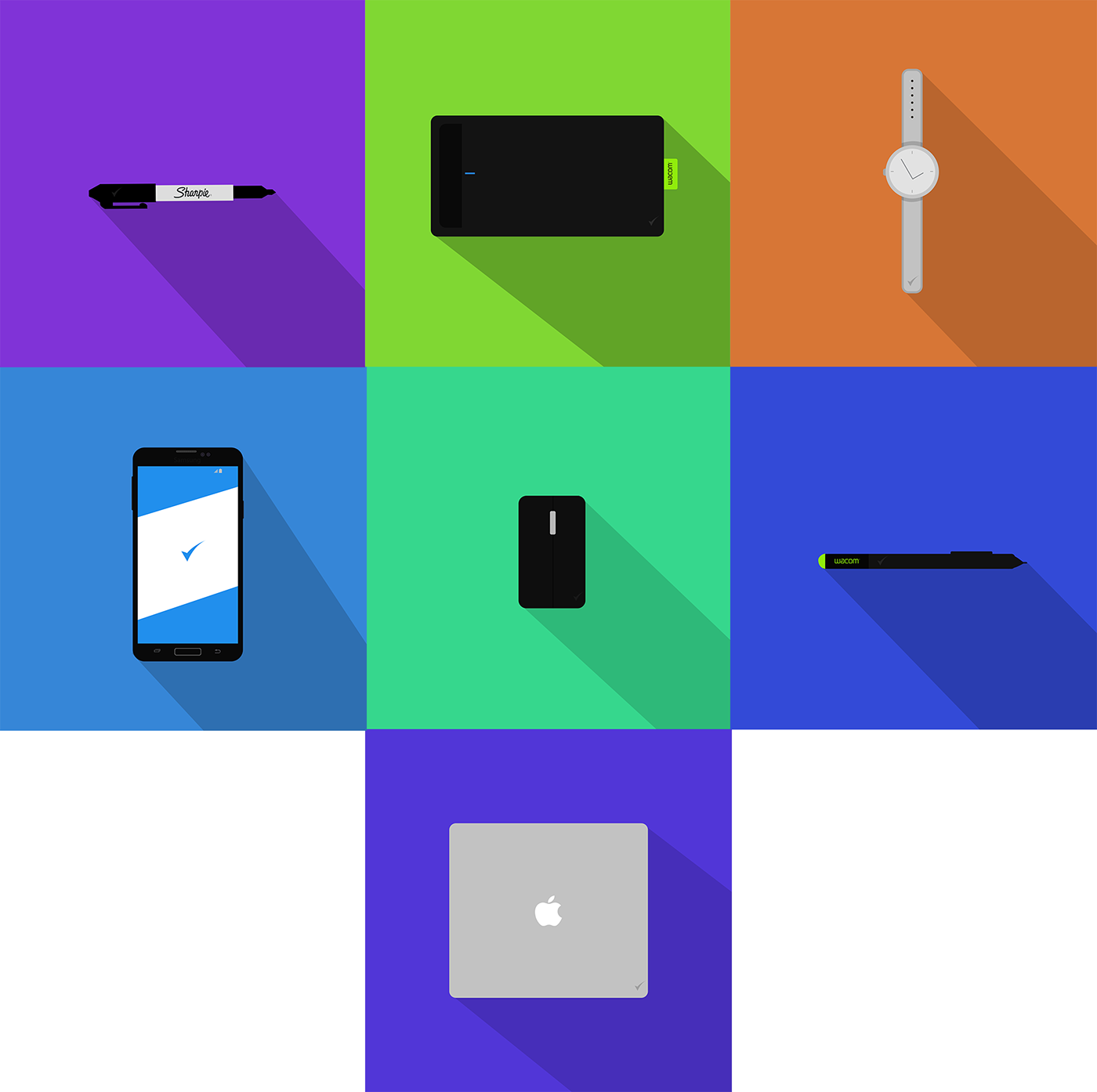 Entry 97987 in Flat Design Objects (PSD Avalilabe) by Markart
