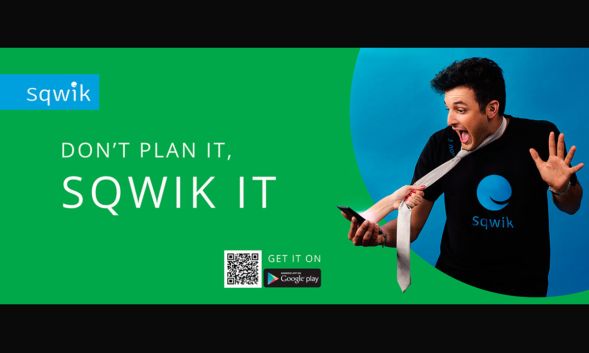Entry 106465 in Ad signs for &quot;Sqwik&quot; app by אולג, עיצוב ומיתוג