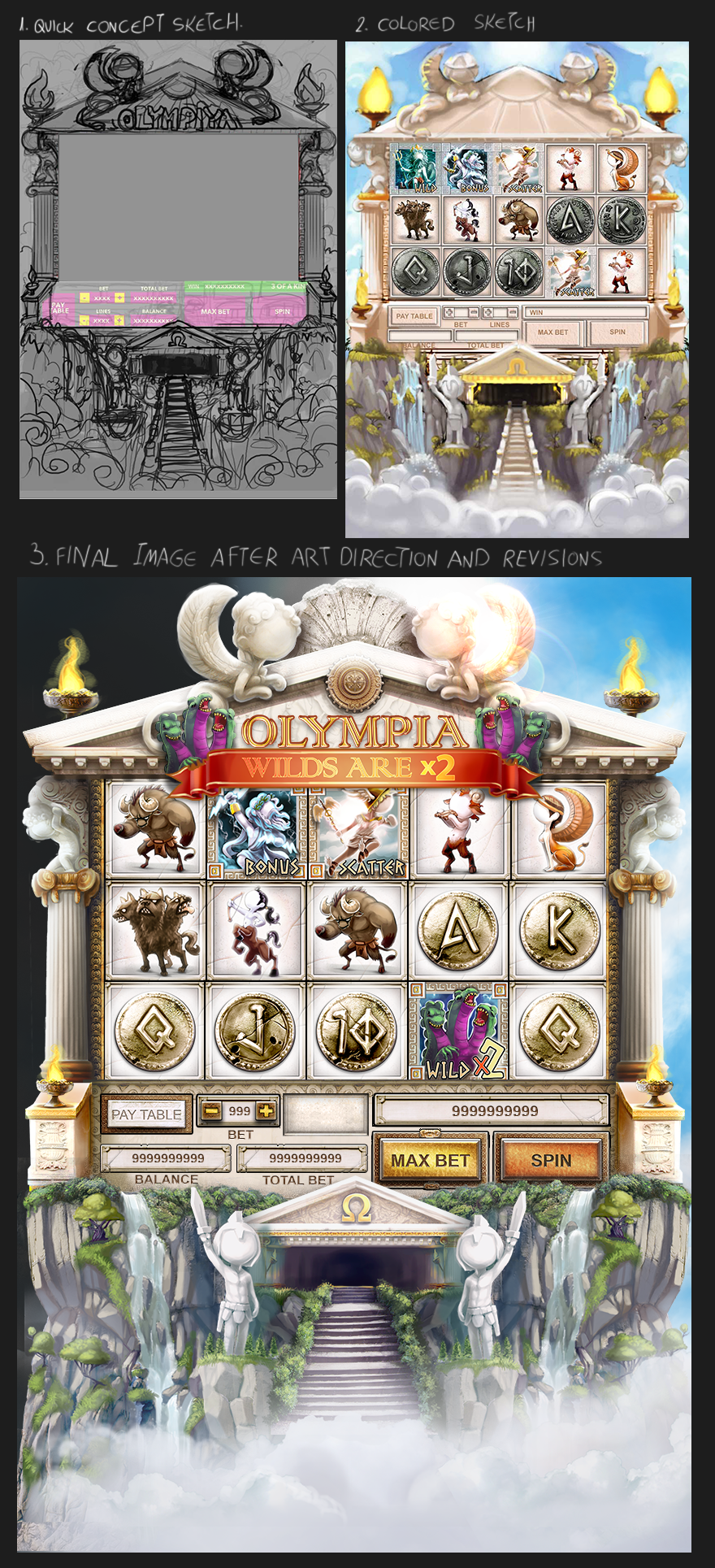 Entry 125559 in Gods and Glory Slot by גלית וייסברג