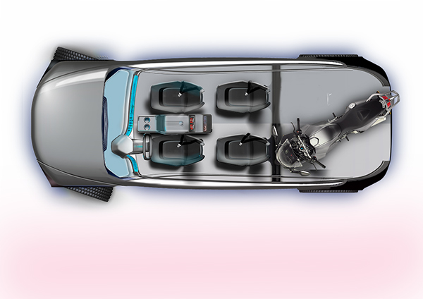 Entry 157003 in 2025 multi task Work & Family vehicle interior design by Design Shabtai