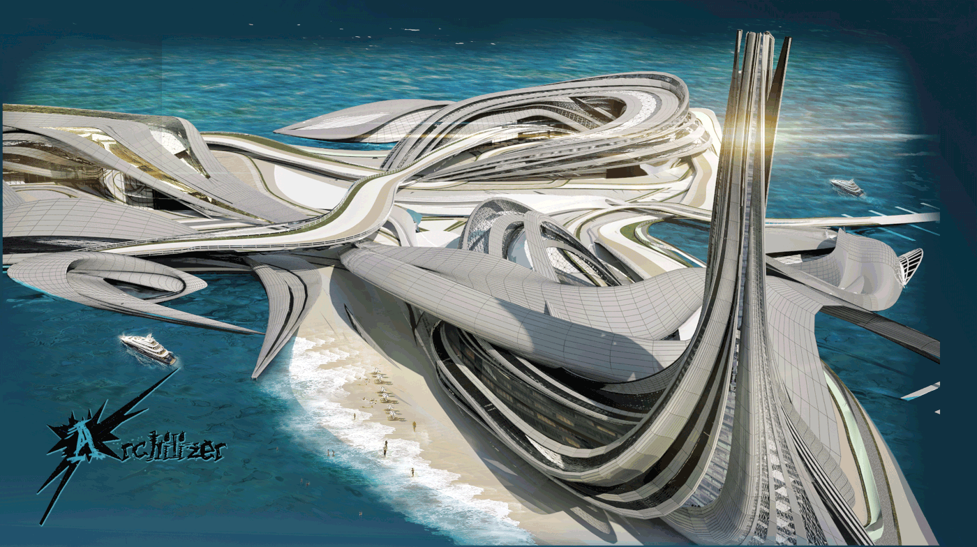 Entry 184959 in Overall Floating City by Freelancer
