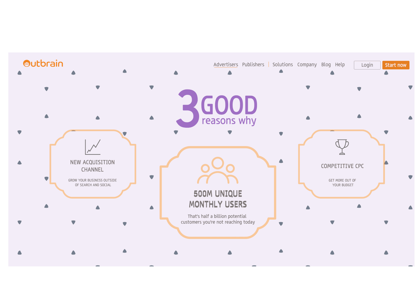 Entry 230257 in Redesign : Outbrain advertisers page. by שירז איתן