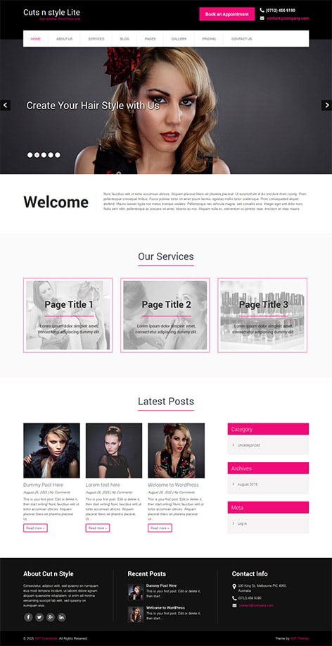 Entry 182397 in CutsNStyle Lite by SKT Themes