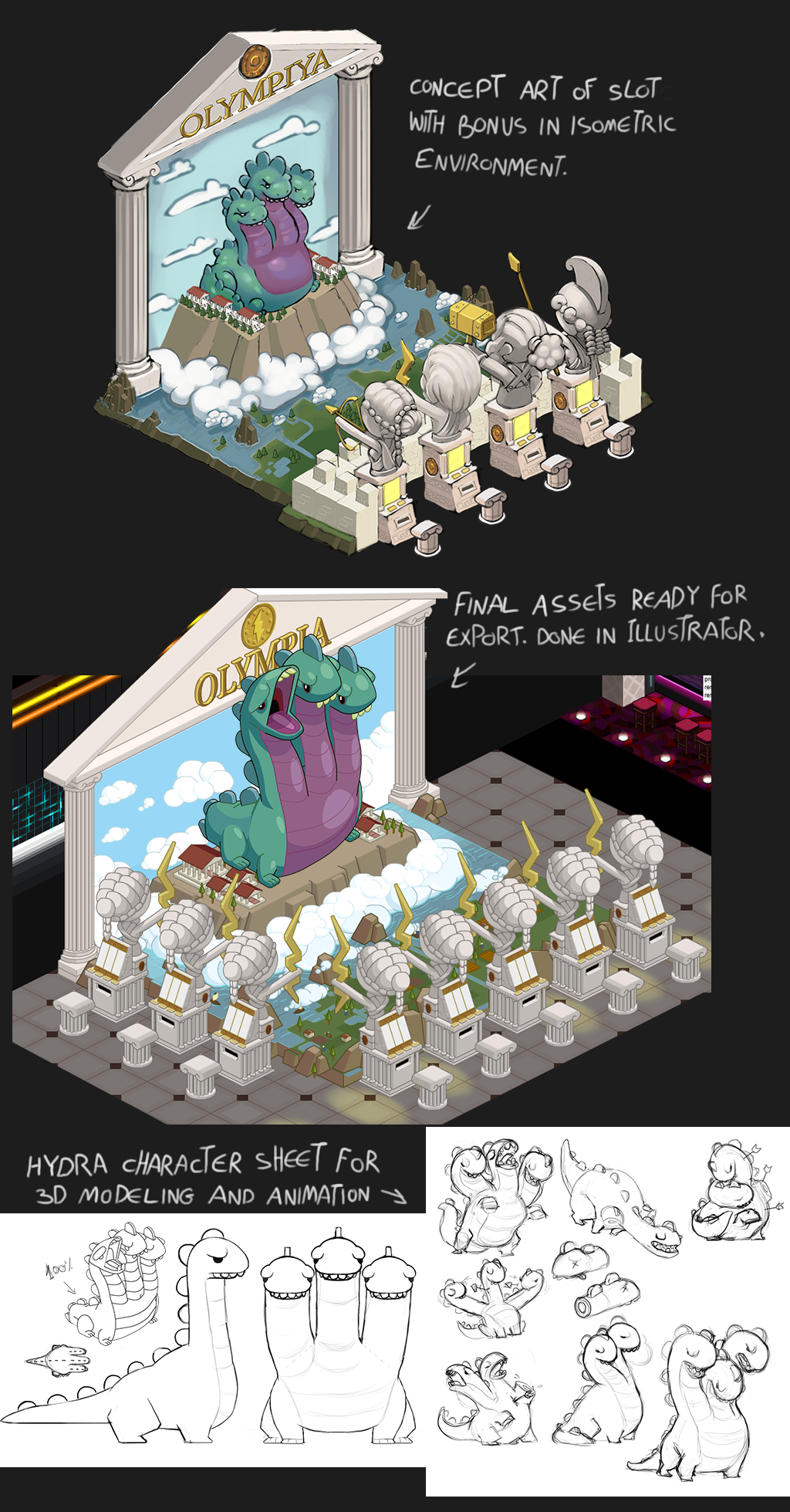 Entry 125561 in Gods and Glory Slot by גלית וייסברג