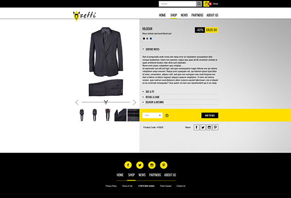 Entry 80791 in Zetti Men Store by SteelKiwi Inc.