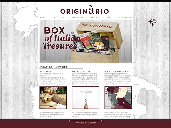 Entry 85395 in Originario l Web platform & Box with goods by 28/8 Design