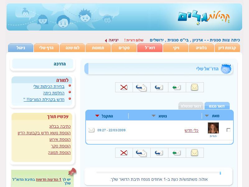 Entry 21494 in Portfolio by דוריתוש - אתרים בראש אחר